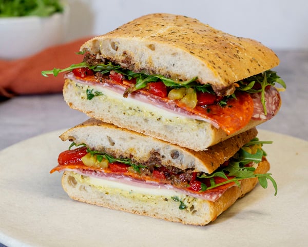 Italian Herb Ciabatta Sandwich Recipe