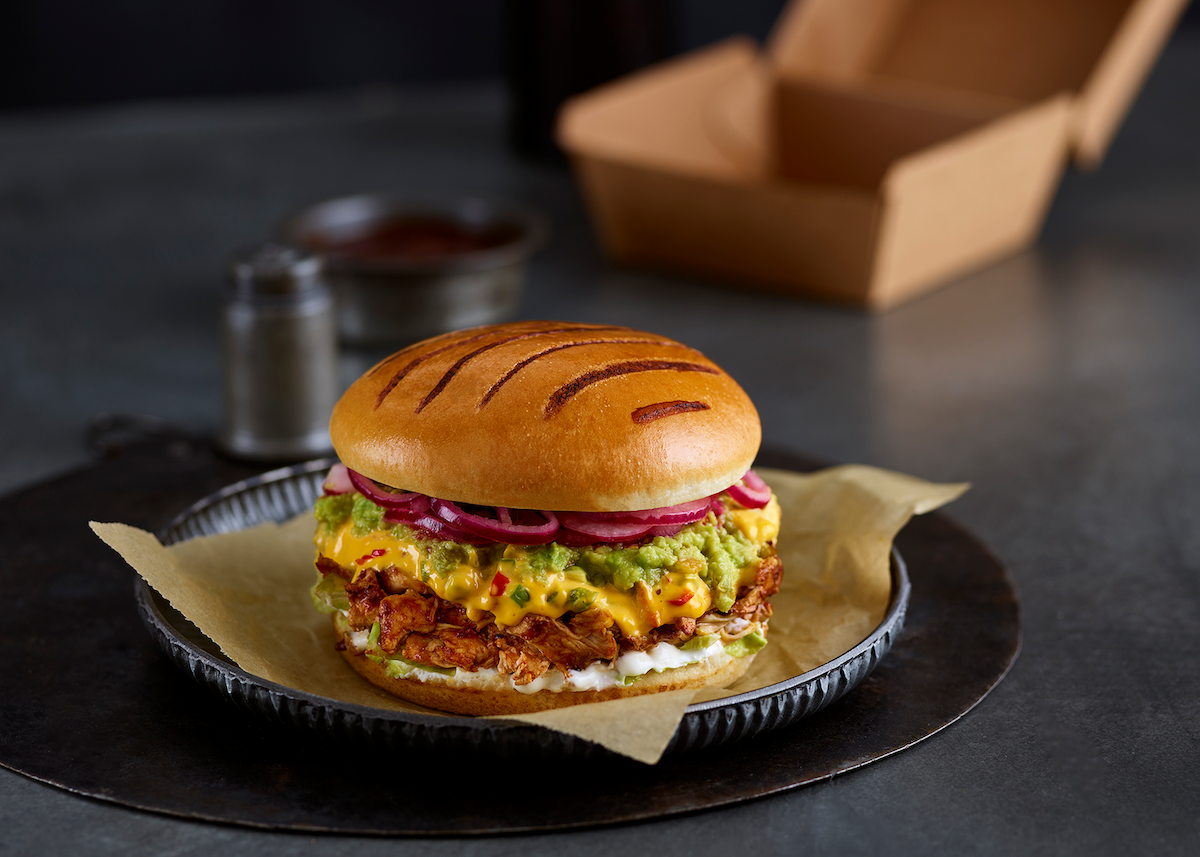 Mexican Chipotle Chicken Burger Recipe