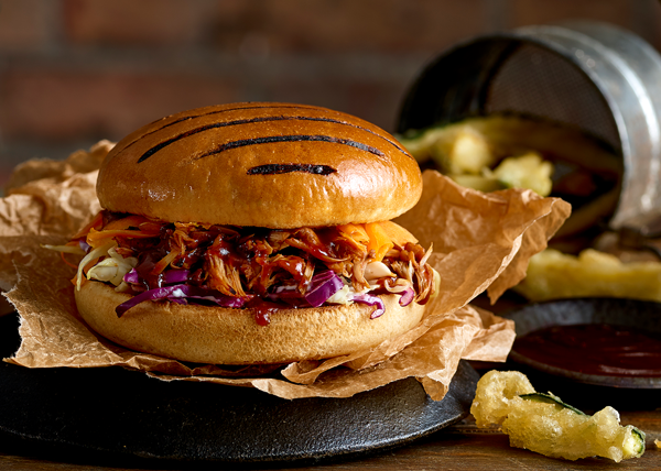 Vegan Barbecue Jackfruit Burger Recipe